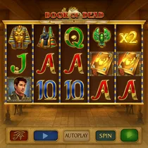 Goldbet - Book of Dead Slot Game - Online Casino Danmark